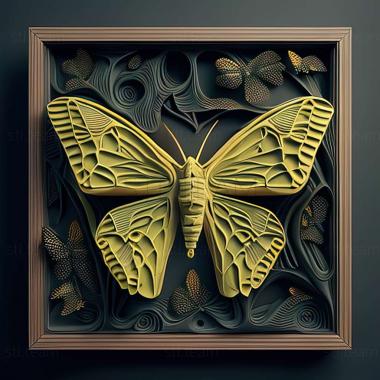 3D model Ornithoptera (STL)